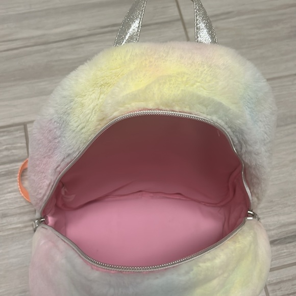 More Then Magic Fluffy Rainbow Backpack - Picture 2 of 7